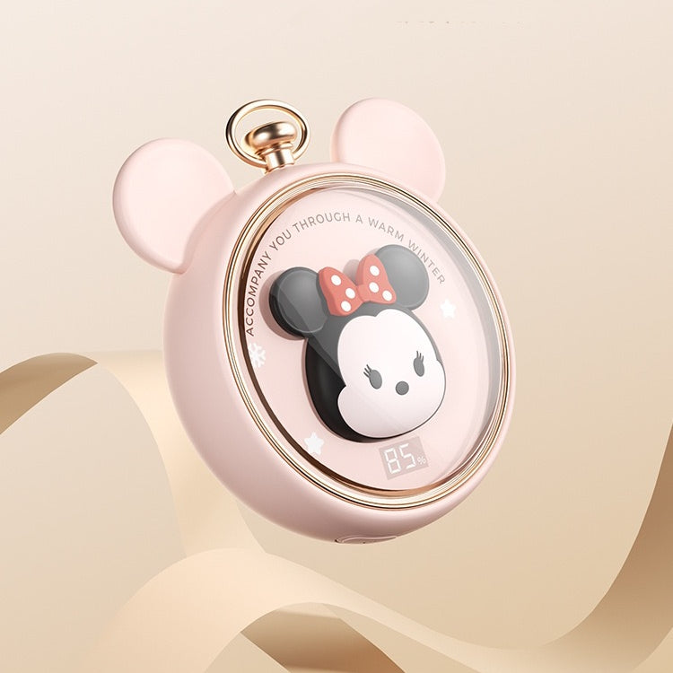 << READY STOCK >> Disney Tsum Tsum Pocket Watch Mini Powerbank + Handwarmer