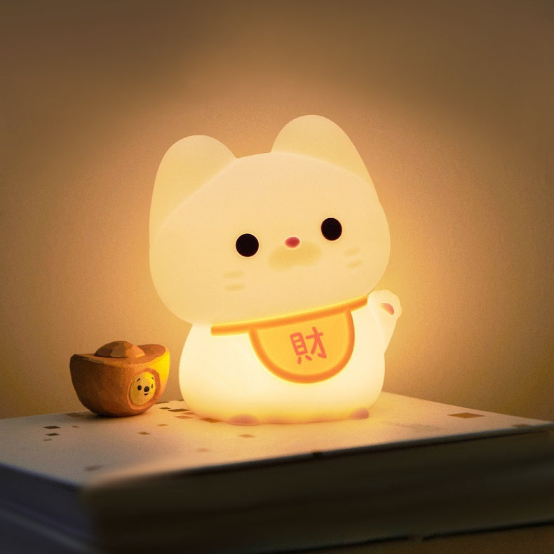 << 1 - 4 DAYS DELIVERY >> Prosperity Cat LED Night Lamp