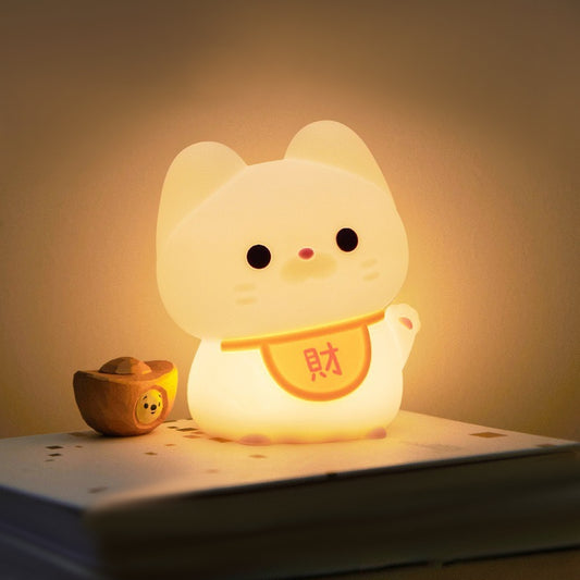 Prosperity Cat LED Night Lamp (5-9 Working Days Delivery)