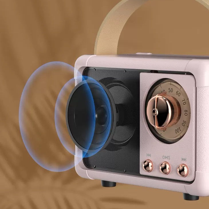<< 1 - 4 DAYS DELIVERY >> HM11 Mini Vintage Bluetooth Speaker