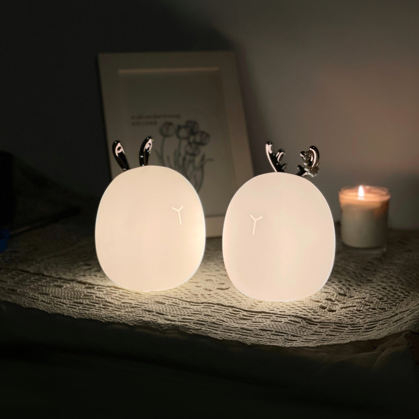 Silicone Soft Touch LED Night Lamp (5-9 WORKING DAYS DELIVERY)