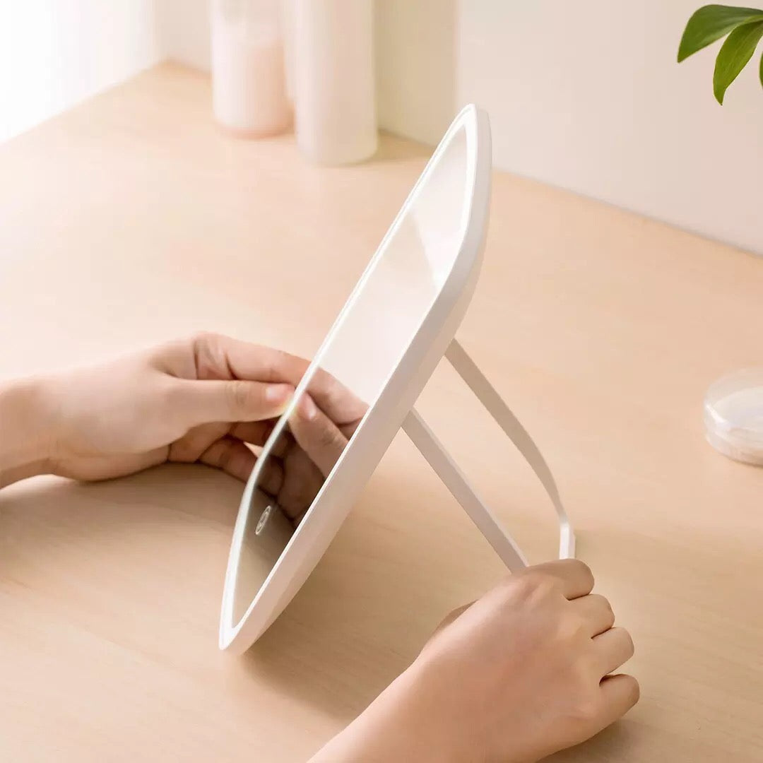 << READY STOCK >> LED Table Mirror With Touch Control