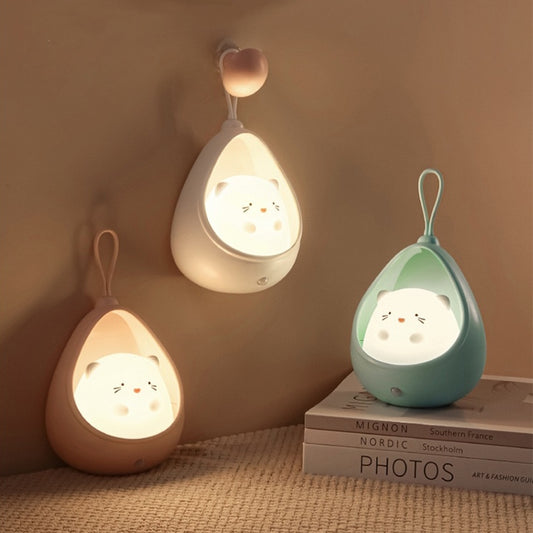 << READY STOCK >> Cute Animals Motion Sensing LED Night Lamp