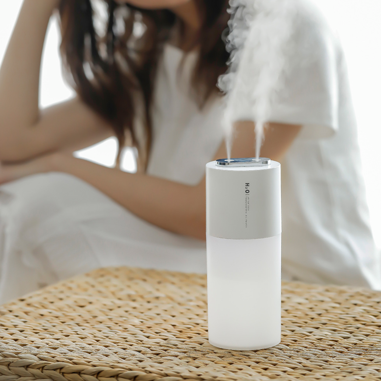 H2O Dual Mist V1 Rechargeable Humidifier  (5-9 WORKING DAYS DELIVERY)