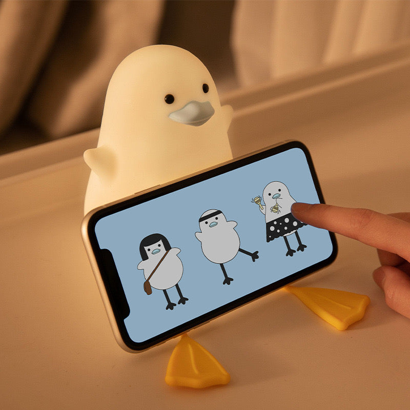<< READY STOCK >> Sea Gull Silicone LED Night Lamp
