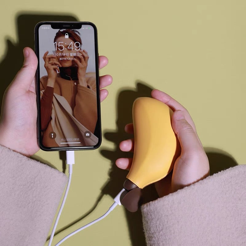 MUID 2 in 1 Banana Powerbank & Handwarmer  (5 - 9 Working Days Delivery)