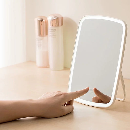 << READY STOCK >> LED Table Mirror With Touch Control