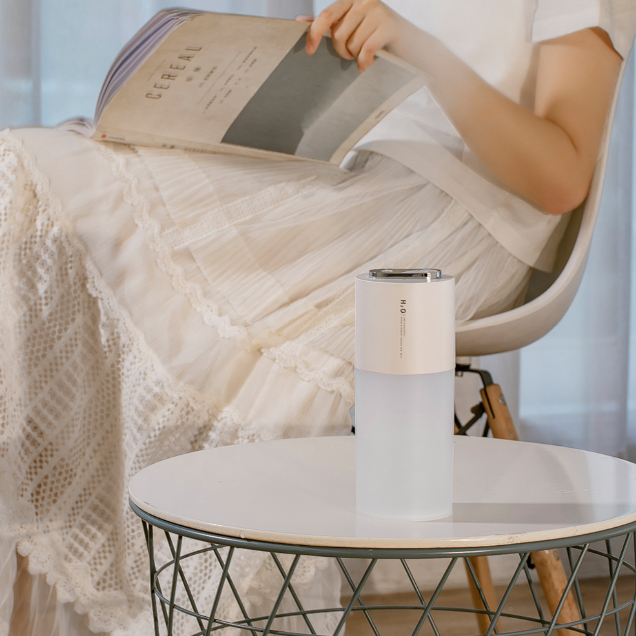 H2O Dual Mist V1 Rechargeable Humidifier  (5-9 WORKING DAYS DELIVERY)