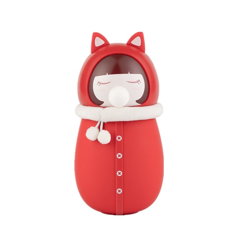 Hooded-Girl 2 in 1 Powerbank + Handwarmer  (5-9 WORKING DAYS DELIVERY)