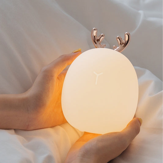 Silicone Soft Touch LED Night Lamp (5-9 WORKING DAYS DELIVERY)