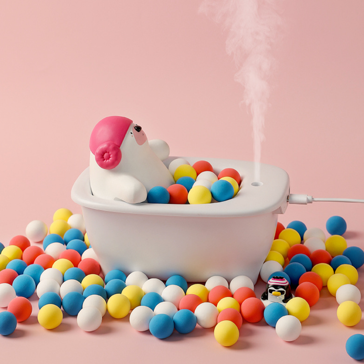 << READY STOCK >> Bathing-Bear Home Humidifier