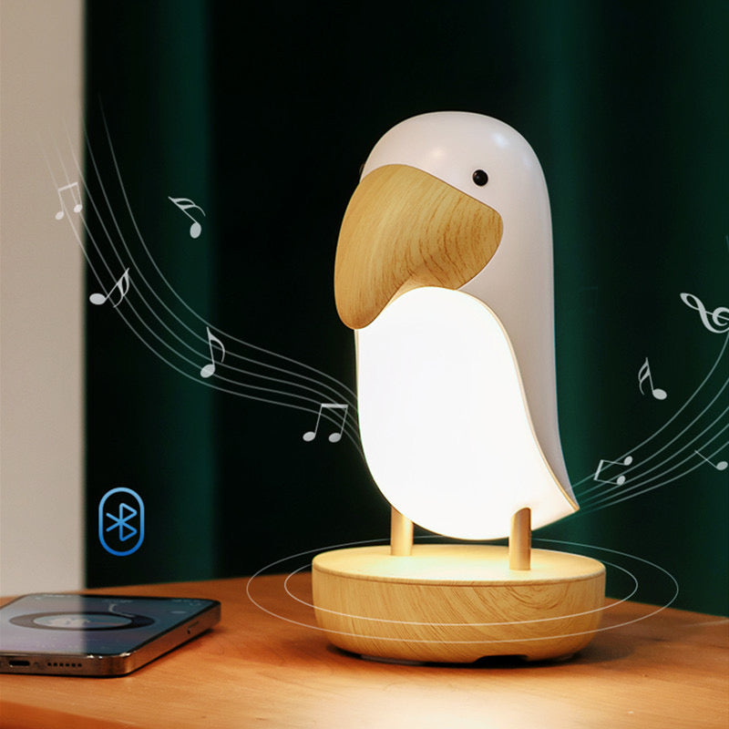White Taocan 2 in 1 Bluetooth Speaker + Night Lamp (5-9 WORKING DAYS DELIVERY)