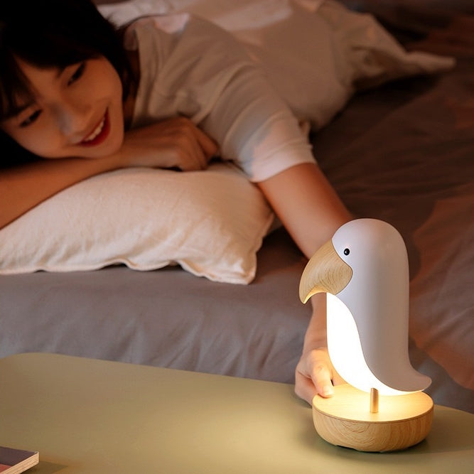 White Taocan 2 in 1 Bluetooth Speaker + Night Lamp (5-9 WORKING DAYS DELIVERY)