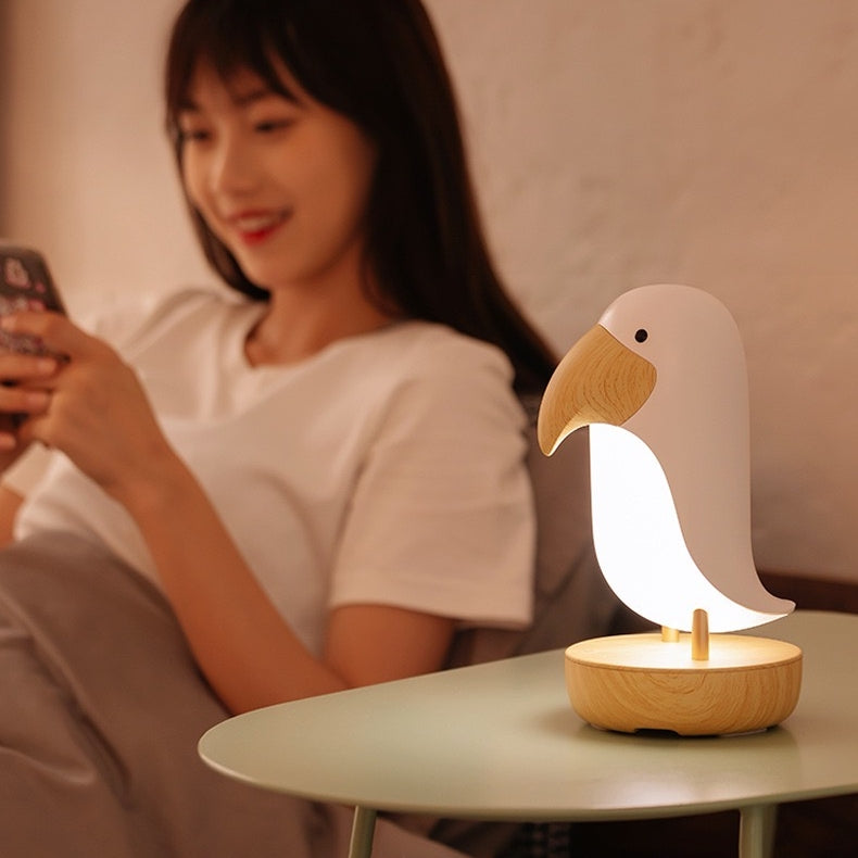 White Taocan 2 in 1 Bluetooth Speaker + Night Lamp (5-9 WORKING DAYS DELIVERY)