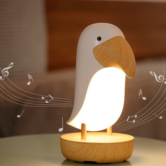 White Taocan 2 in 1 Bluetooth Speaker + Night Lamp (5-9 WORKING DAYS DELIVERY)