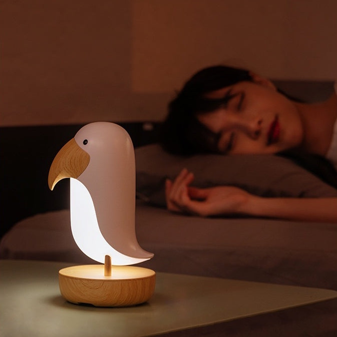 White Taocan 2 in 1 Bluetooth Speaker + Night Lamp (5-9 WORKING DAYS DELIVERY)